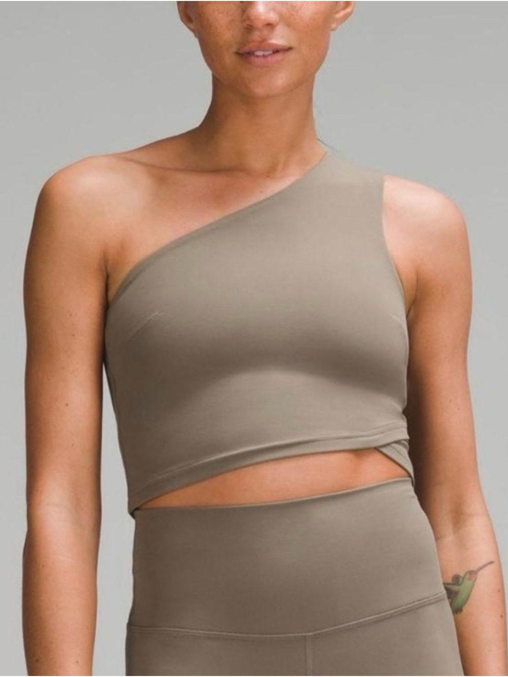 lululemon asymmetrical set in nomad